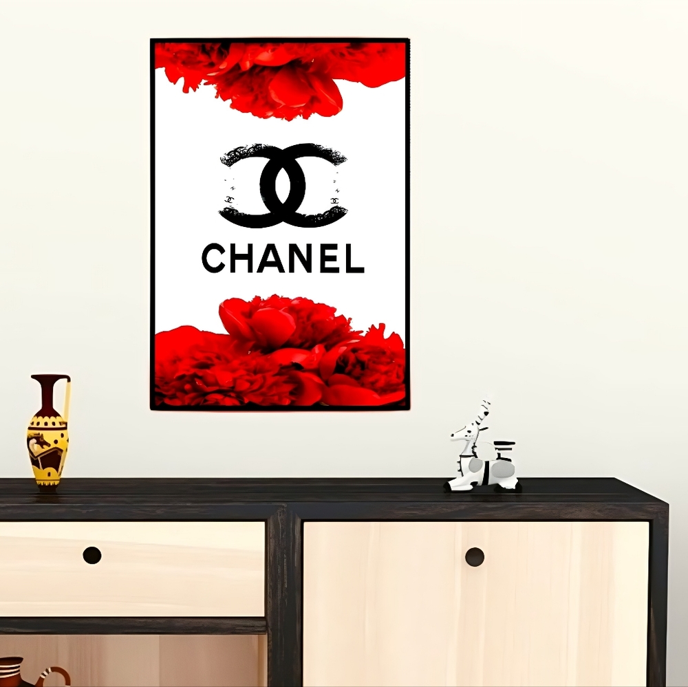 Chanel 11"L×17"H Framed Wall Art - Picture 4 of 4